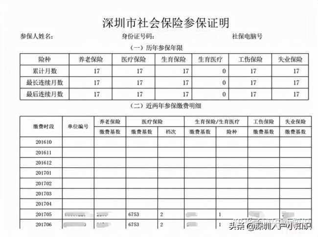 深圳社保明细网上怎么打印（深圳社保缴费清单打印）