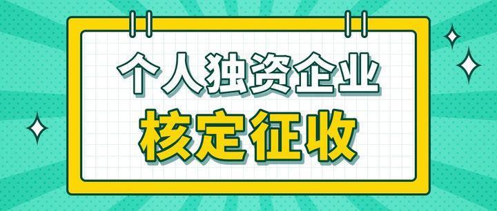 定期定额个体工商户个人所得税（核定征收的个体工商户）