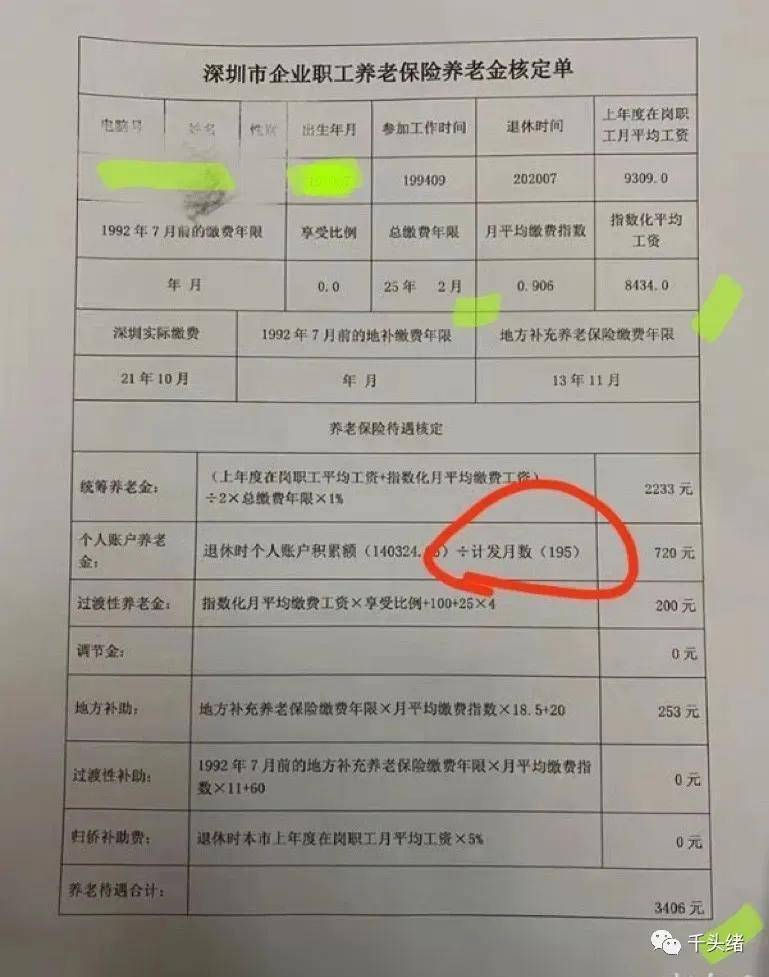 退休金是如何计算出来的（养老金最简单的计算方法）