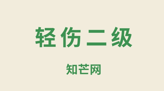 2022轻伤二级的办案流程是怎样的？