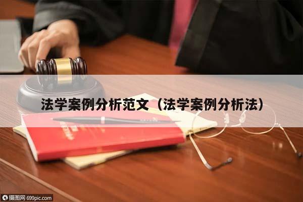 法学案例分析范文（法学案例分析法）