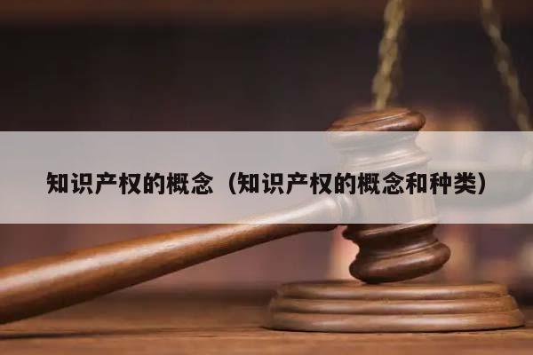 知识产权的概念（知识产权的概念和种类）