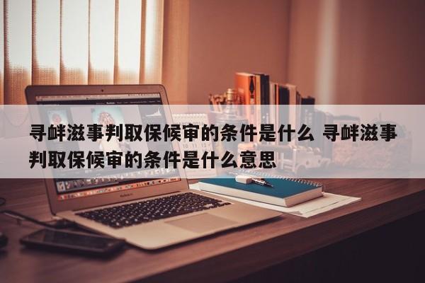寻衅滋事判取保候审的条件是什么 寻衅滋事判取保候审的条件是什么意思